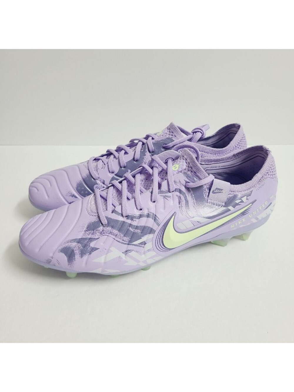NEW Nike Tiempo Legend 10 Elite FG Soccer Cleats HF1592-500 Size 8.5 Purple